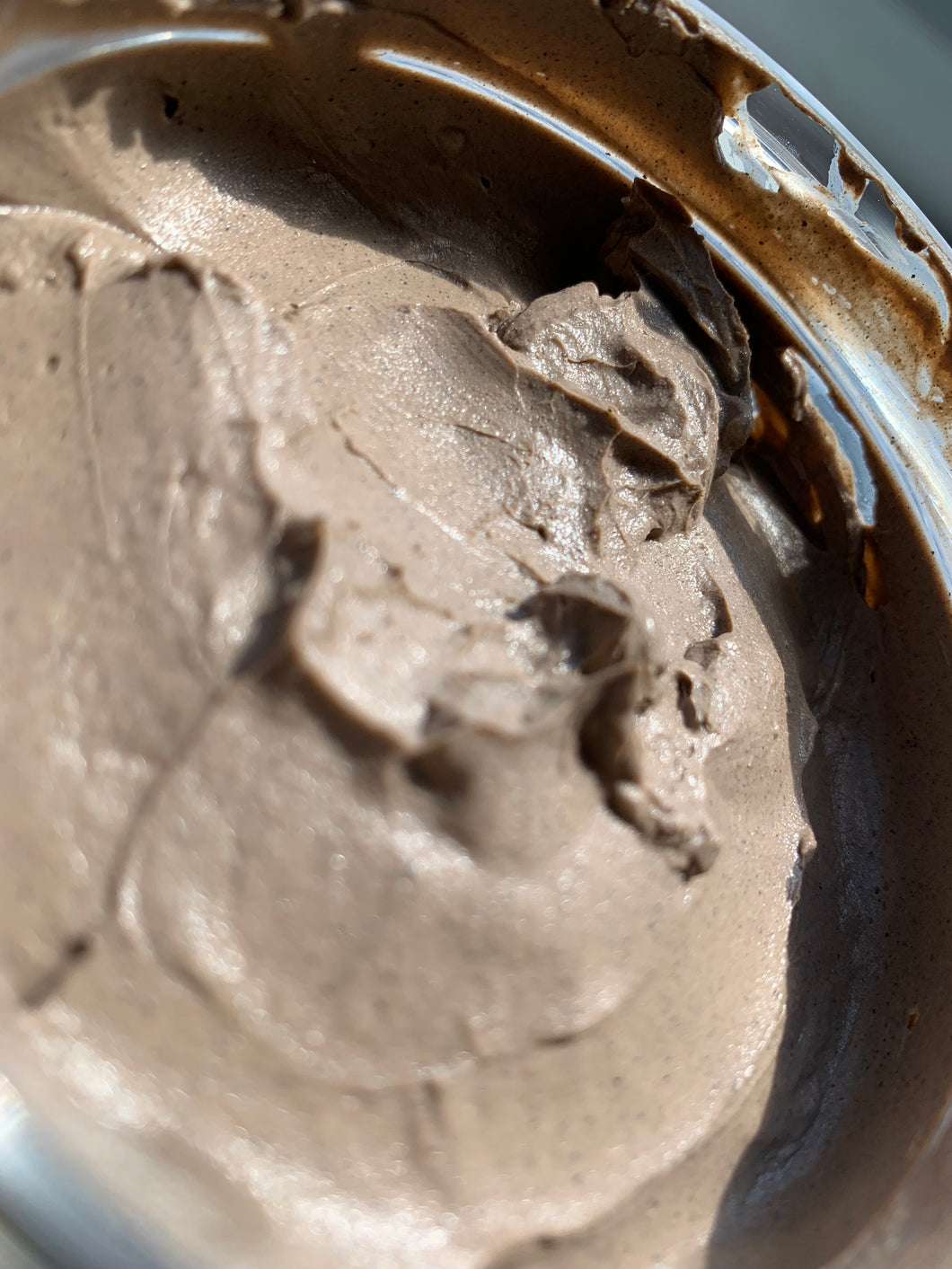 Clay face mask